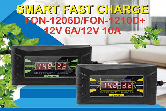 FON-1206D - AGM/GEL Battery Charger - Foshan Sunchonglic Electric