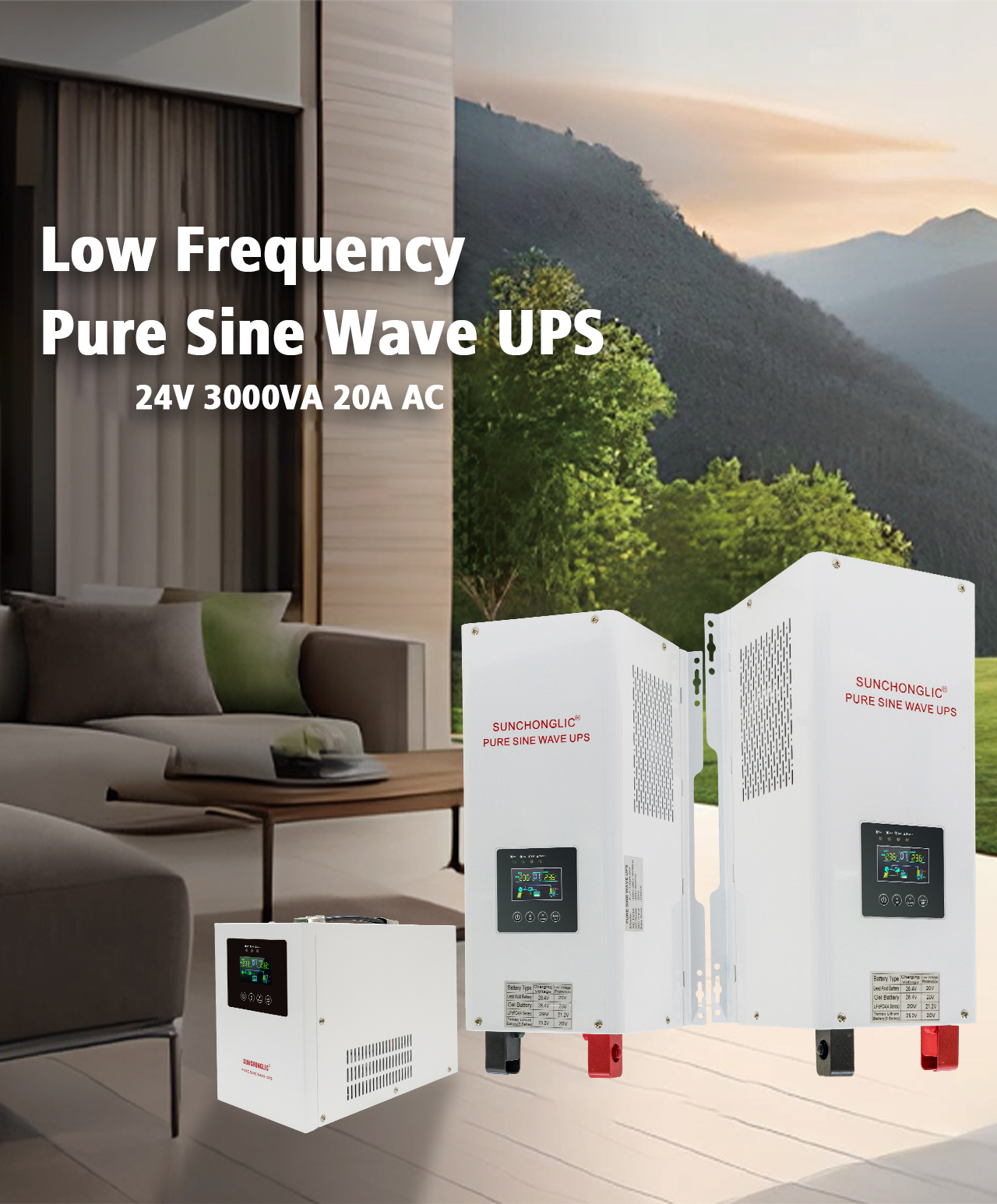 Pure sine wave UPS