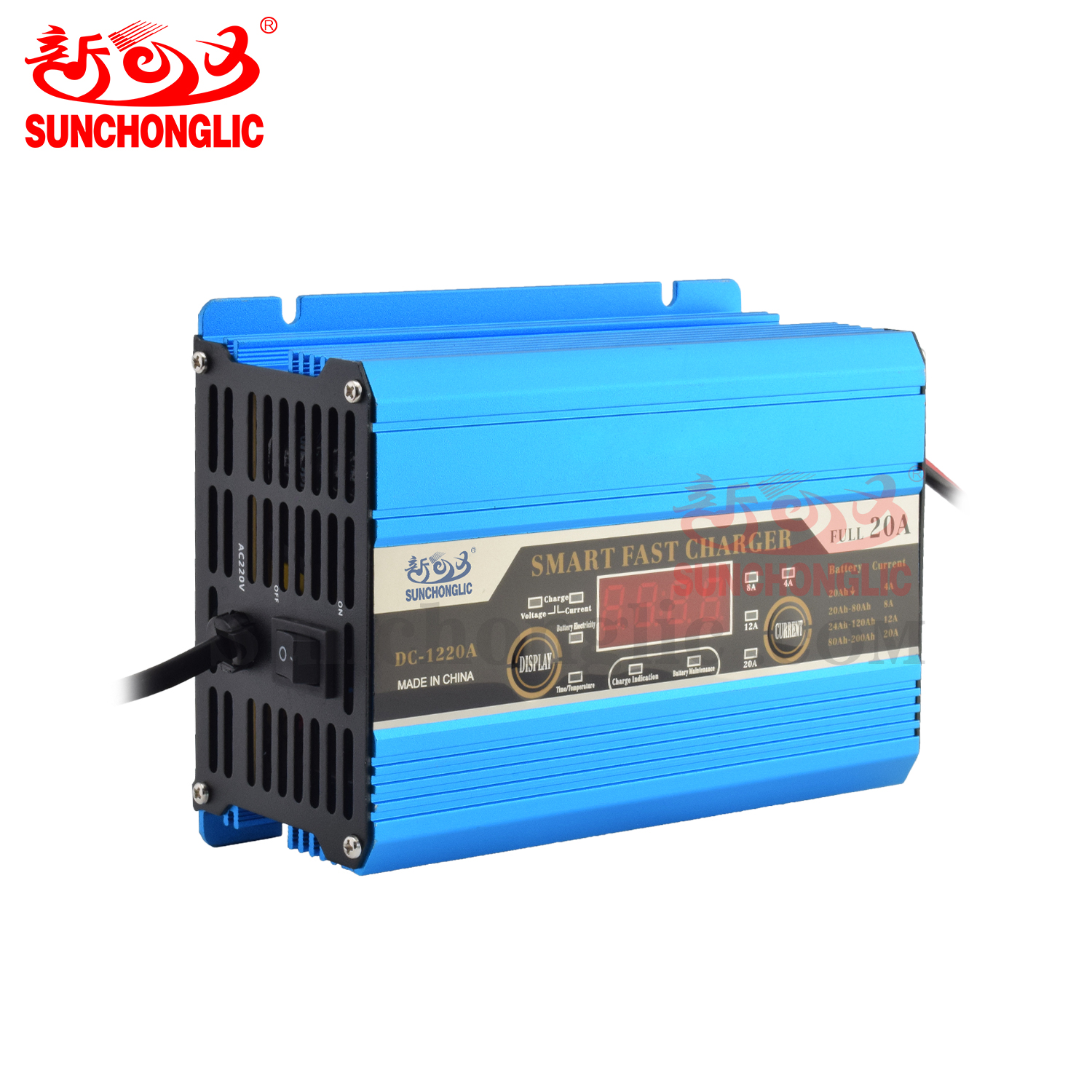 AGM/GEL Battery Charger - DC-1220A