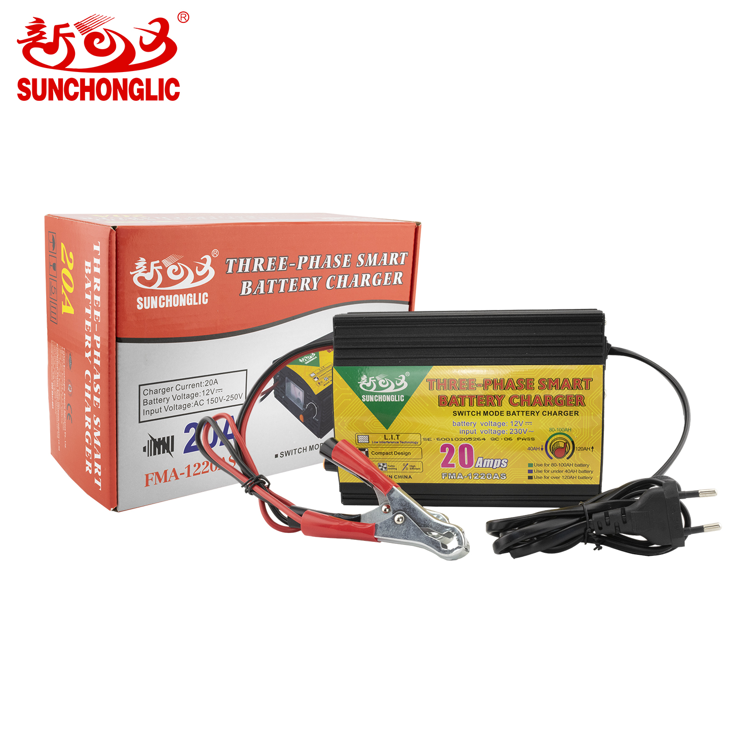 Battery Charger 20A-12VDC