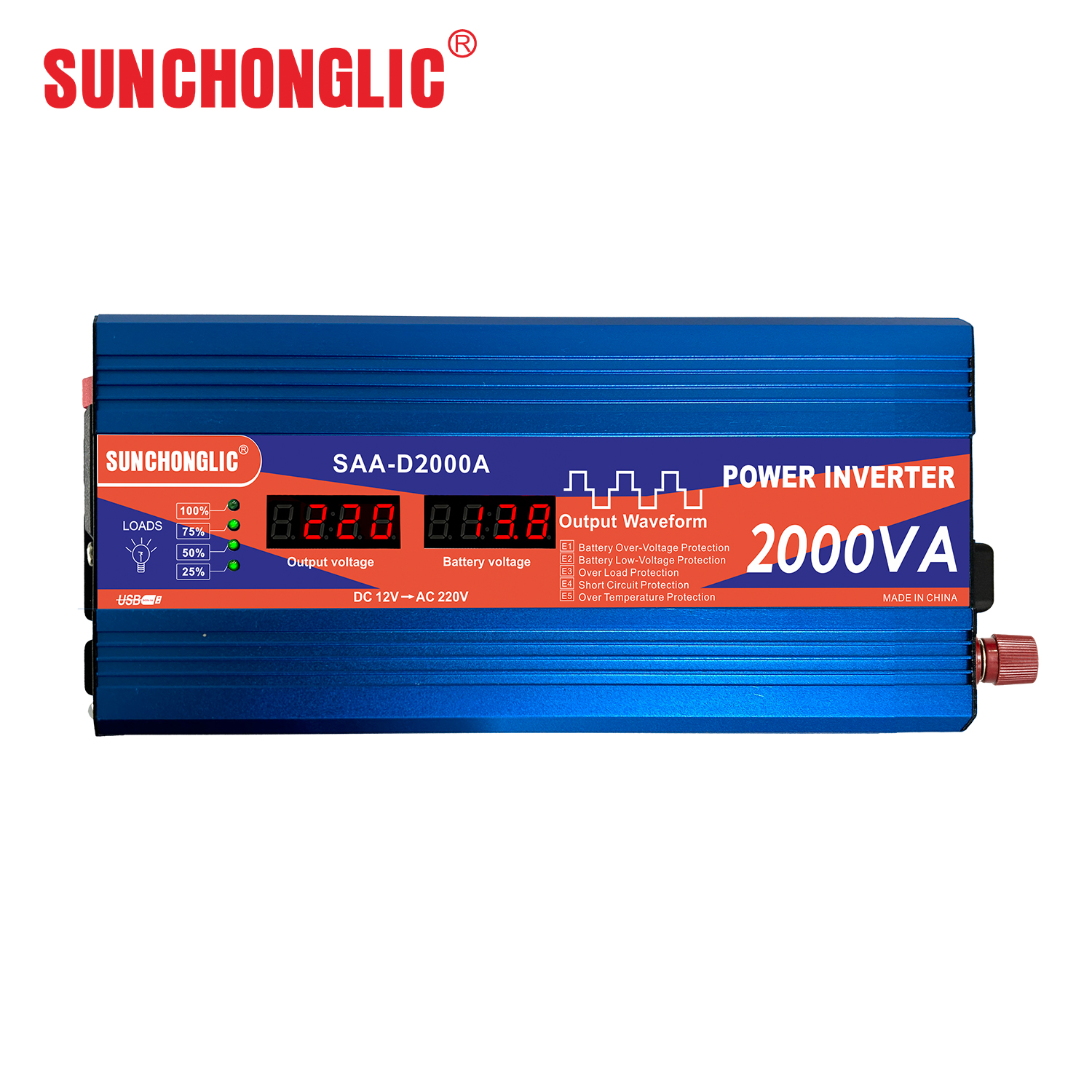 Modified Sine Wave Inverter - SAA-D2000A-5000A